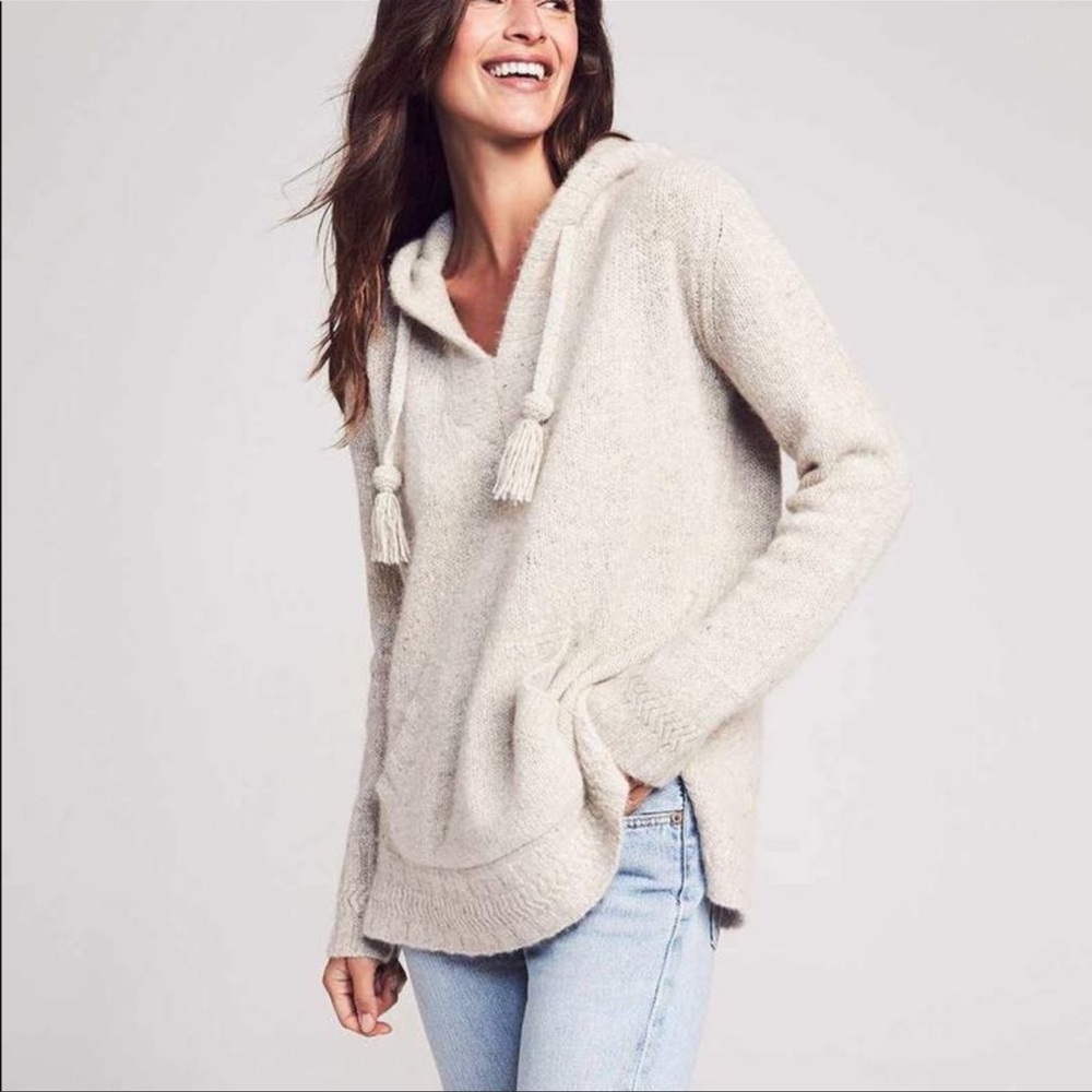 Faherty Cashmere Cream Women's Sweater